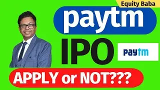 PAYTM IPO APPLY OR NOT ? AVOID? IPO REVIEW | PAYTM  LISTING GAIN