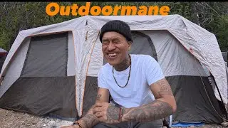 Back to the basics camping in a ￼tent again 