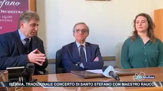 Isernia, tradizionale concerto di Santo Stefano con maestro Raucci