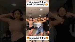 OMG! FAYE LORENZO, LIEZEL LOPEZ & ARNY ROSS DANCE COLLABORATION!😍 #liezellopez #fayelorenzo #shorts
