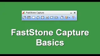FastStone Capture Basics 01 - Take a screenshot, add annotations, and save.