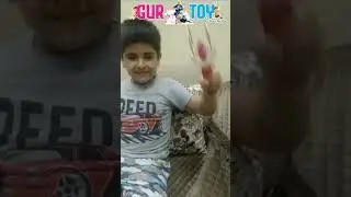 Flashing Led Spinning Top Magnetic Gyro Wheel Track Toy