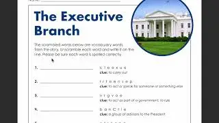 Executive Branch Questions