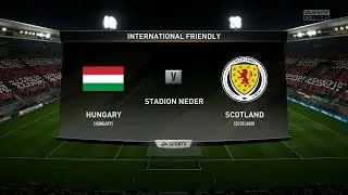 Hungary vs Scotland | International Friendly 2018 | FIFA 18 ⚽ PS4 | Marius Gatea
