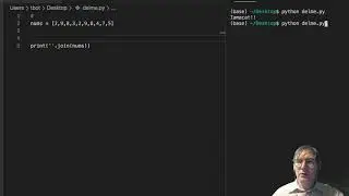 Strings - Join a list Using join