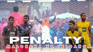 MTC MALONCHA VS TELDANGA PENALTY SHOOTOUT 💥 | KALIGANJ FOOTBALL TOURNAMENT | Francis jr official 