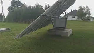 Solar tracker 08.08.2019 - korekta nastawy