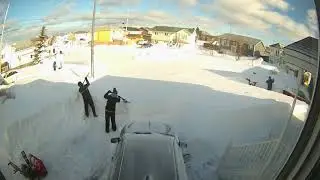 Blizzard 2020 Cleanup Time-Lapse St. John's Newfoundland