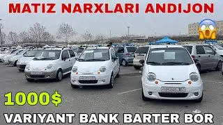 MATIZ SPARK NARXLARI ANDIJON MASHINA BOZOR VARIANT BARTER BOR XAMMA KORSIN BUNAQASI BOLMAGAN 2026