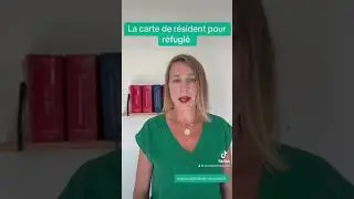 La carte de résident pour réfugié