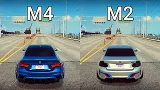 NFS Heat: BMW M4 vs BMW M2 Competition - Drag Race
