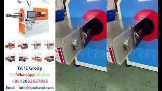 Best CNC Wire Bending Machine TATE Price And Demo For Construction Wires Brazil