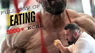 Full Day of Eating ⎮Βαλάντης Ντόκος⎮5000 + Calories⎮Ι ΑΜ BACK !!!