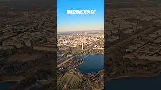 Washington DC from the air #shorts #washingtondc #views #travel #explore