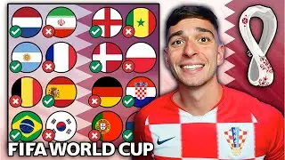*NEW* WORLD CUP KNOCKOUT STAGE 2022 PREDICTION