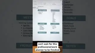 Professional / Work planner for OneNote.