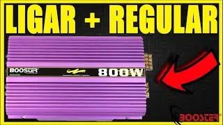 Como instalar e regular módulo BOOSTER BA-610GX 800w #ALANROD