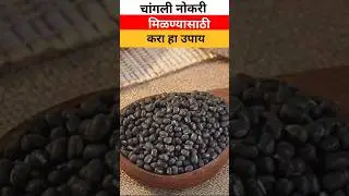 चांगली नोकरी मिळण्यासाठी#astrology#marathi#उपाय#upay#swamisamarth#subscribe#shorts#ushasepic