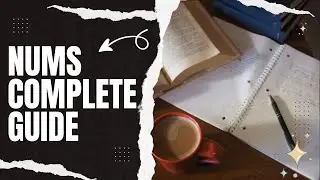NUMS Complete Guide ||How to Attempt paper || Material for preparation || Sources Required to Ace it