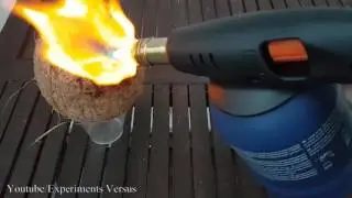 EXPERIMENT Gas Torch VS. Coconut.