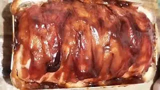 Bacon Wrapped Chicken Meatloaf