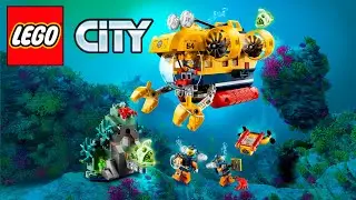 Lego City  60264  Ocean Exploration Submarine  Speed Build Review