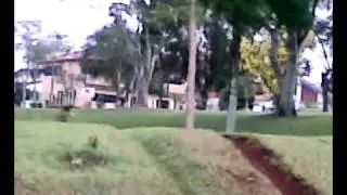 Allan caindo de bike