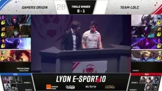 Lyon e-Sports #10 - Winner's Final - Team LDLC vs. Gamers Origin - Game 2