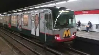 RET Metro 3*Type T (5200) op Dijkzigt richting Schiedam Centrum (metrolijn A)