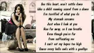 Demi Lovato   Catch Me Karaoke Instrumental with lyrics on screen   YouTube