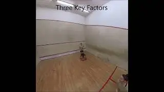 Squash Training Tips:  Forehand Volley Nick Shot