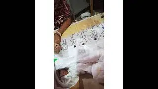 saree |fabric #creative #art #painting #colourful #craft#drawing #design  #short #video