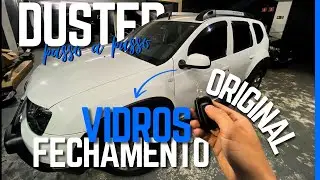 SUBIDA DE VIDRO AO TRANCAR ORIGINAL RENAULT DUSTER / OROCH / SANDERO COMO FUNCIONA ?