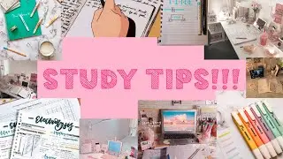 Study tips for students (that I know work because I use them)