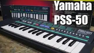 Yamaha PSS-50 - Kezdő szinti a 90-es évek elejéről!