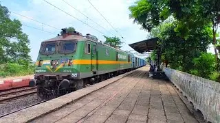 110kmph Freight Tatanagar WAG-9HC Pulling 60 Empty BCNHL Wagon || Indian Railways