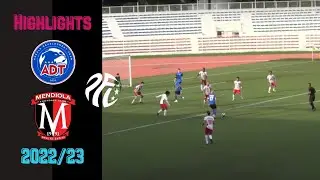 Azkals Development Team vs Mendiola FC 1991 | Match Highlights | PFL Season 2022/23