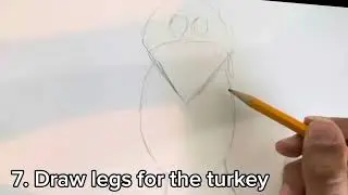 Turkey Drawing Tutorial