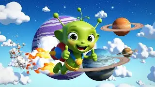 Fortnite Mini Alien Dropped His Jetpack | Kids Songs & Nursery Rhymes