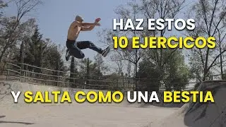 🔥10 Ejercicios de pliometr&iacute;a para mejorar la EXPLOSIVIDAD Y POTENNCIA🔥