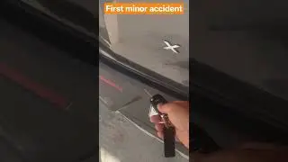 First minor rear end collision, 3XO build quality tested #3xo #ncap