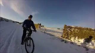 Hade Edge Heavy Snow MTB Ride 2015