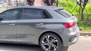 A3 8Y Rear Window Louver Shutter Side Vent Cover Kits 2021+ #audi #audia3 #audia38y #audisportback