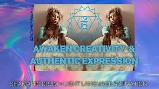 Throat Chakra Ignition | Light Language Activation for Awakening Creativity & Authentic Expression