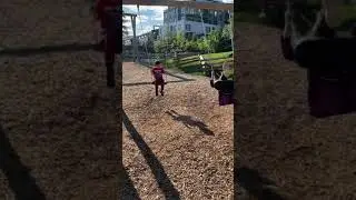 M&S at Moodyville Park swing