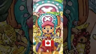Straw Hats Real Nationalities! #onepiece #anime #luffy #manga #lostlore