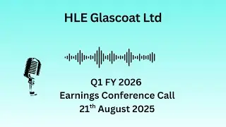 HLE Glascoat Ltd Q1 FY 2026 Earnings Conference Call