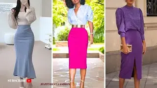 BEAUTIFUL SKIRT AND BLOUSE OUTFITS IDEAS FOR WOMEN 2023 #skirt #blouse #womenfashion2023 #style