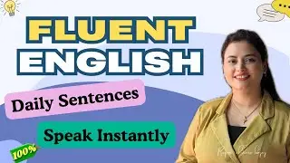 50+ Daily Use English Sentences | Fluent English | English Speaking Practice By Rupam Chikara