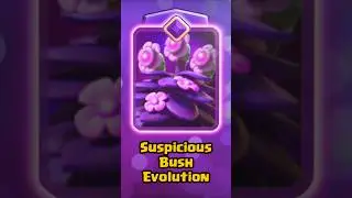 🌳 Suspicious Bush Evolution #clashroyale